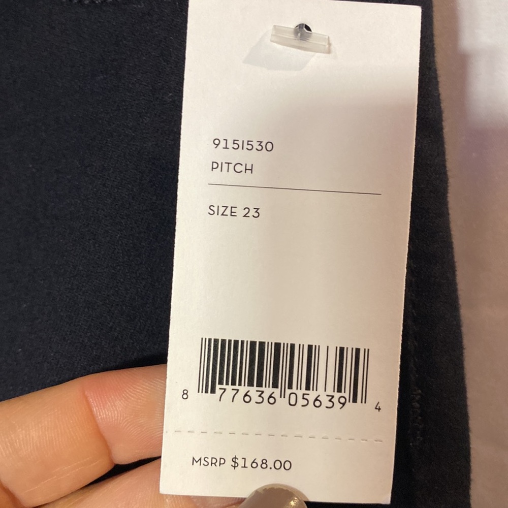 NWT!! J Brand Pitch Super Skinny Low Rise Black Pant Jeans Size 23 - Picture 6 of 9